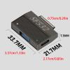 15V USB3.1 Type-C to PD Magnetic Charging Connector for Microsoft Surface view 3