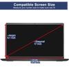 Anti-Blue Light & Anti-Glare Screen Protector for 17" 16:10 Aspect Ratio Laptops (Dell/ASUS/Lenovo/Acer/MSI/LG Gram) | UV Blocking Filter with Blue Light Spectrum Protection | Eye Care Film (not fit 17.3 inch16:9) view 2