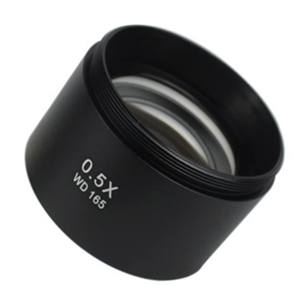 Microscope 0.3X 0.5X 0.7X 0.75X 1X 1.5X 2.0X Stereo Microscope Thread 48mm for Trinocular Microscope(0.5X)