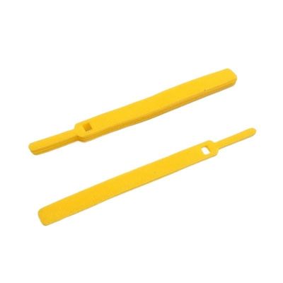 GUMMMY 30PCS Reusable Cord Organizer Keeper Holder Fastening Cable Ties Straps for Earbud Headphones Phones Wire Wrap Managemen(30PCS Yellow Needle)
