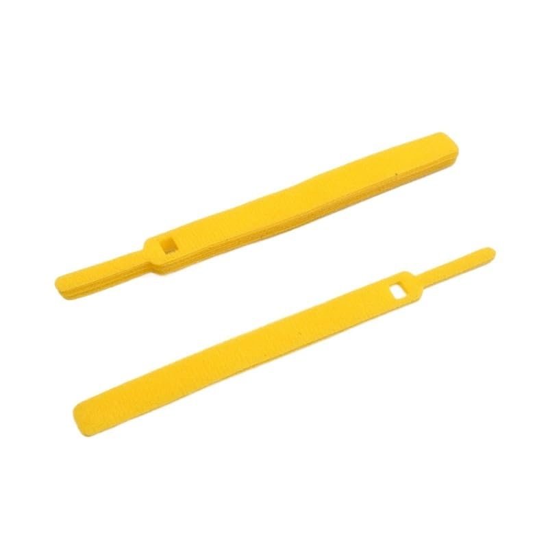 GUMMMY 30PCS Reusable Cord Organizer Keeper Holder Fastening Cable Ties Straps for Earbud Headphones Phones Wire Wrap Managemen(30PCS Yellow Needle)