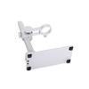 JOEBO Microscope Kit Stand Microscope Mini Foothold Table Frame for Microscope Repair Soldering Microscope Lens Adapters(Silver) view 3