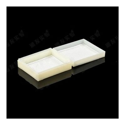 JOEBO Microscope Kit 1pcs Portable Plastic Square Shape Capacity Hold 25 Microslide Slide Microscope Box Microscope Slides Microscope Lens Adapters