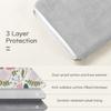 Dadanism Embroidered Daisy Padded Sleeve for All-New Kindle Paperwhite, 7" Kindle Colorsoft Signature Edition, Protective Sleeve Case for 6" K-indle/K-indle Oasis/Kobo E-Reader, Lavender view 3