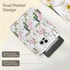 Dadanism Embroidered Daisy Padded Sleeve for All-New Kindle Paperwhite, 7" Kindle Colorsoft Signature Edition, Protective Sleeve Case for 6" K-indle/K-indle Oasis/Kobo E-Reader, Lavender view 4