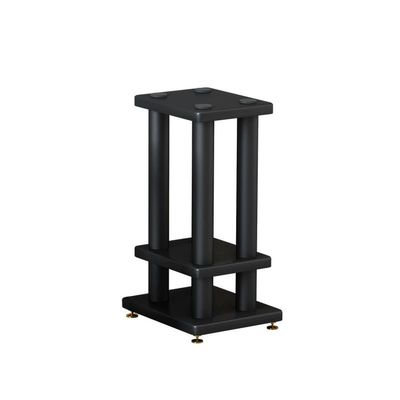 SFKLYU Desktop Speaker Stands Hollowed Floor Speaker Holder Floor Speaker Stands with Cable Management for Studio Monitor, Subwoofer, Loudspeakers,22 * 28cm,61CM