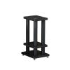 SFKLYU Desktop Speaker Stands Hollowed Floor Speaker Holder Floor Speaker Stands with Cable Management for Studio Monitor, Subwoofer, Loudspeakers,22 * 28cm,61CM view 1