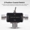 2 Way CB HAM Antennae Switch, 100W 239 Connector Antennae Switch for 1 to 30MHz HAM CB HF VHF UHF Radio view 2