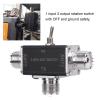 2 Way CB HAM Antennae Switch, 100W 239 Connector Antennae Switch for 1 to 30MHz HAM CB HF VHF UHF Radio view 3