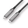 10m (32ft) Full-Function USB-C Fiber Optic Cable, 8K@60Hz & 4K@144Hz Video Output, 10Gbps High-Speed Data Transfer, 70W PD Fast Charging, Perfect for VR Headsets, Gaming, and Video Projection view 1