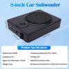 8-Inch Car Subwoofer with 600W Power, High-Performance Sound, Durable Stainless Steel Body, and Efficient Heat Dissipation - Compact, Powerful Bass for Car Audio Systems,Easy Under-Seat Installation view 3