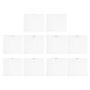 10PCS Record Jacket Cover for 12 Inch Records, White Cardboard Dust Resealable Record Sleeves view 1