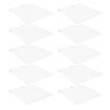 10PCS Record Jacket Cover for 12 Inch Records, White Cardboard Dust Resealable Record Sleeves view 4