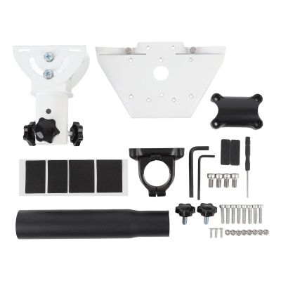 BTSEURY Roof Rack Mount for Mini 360 Degree Rotatable 160 Degree Tiltable 0.9-1.1 Inch Pole Clamp Mounting Kit, Pipe Mount for Mini