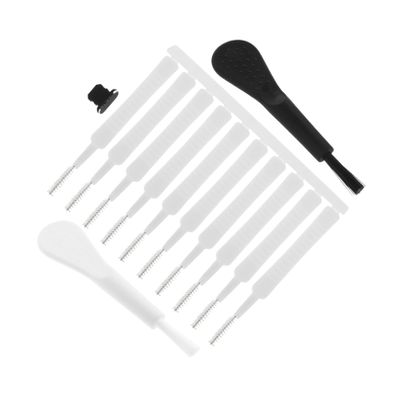 WOONEKY Deep Clean Phone Speakers Charging Ports Computer Keyboard Cleaning Brush Reusable Multi-Device Kit