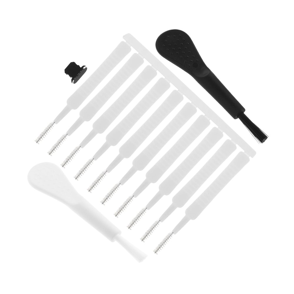 WOONEKY Deep Clean Phone Speakers Charging Ports Computer Keyboard Cleaning Brush Reusable Multi-Device Kit