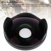 Asixxsix 0.3X Fisheye Lens, Aluminum Alloy Construction, Universal 72MM Thread Mount, Manual Focus, Wide Angle, Long Depth of Field, Compatible view 3