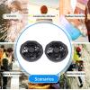 2 Pcs DC Fan, Cooling Vest Fan, Cooling Jacket Fans, Low Noise, Brushless Motor, 0.6 A Cable, USB Powered, ABS, High Performance, for Air Conditioning Clothes Vest (5 V) view 2