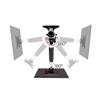 Monitor Stand, Single Monitor Wall Mount for 15-27 Inch Screens up to 17.6 lbs, Gas Spring Monitor Arm Mount, Full Motion Height Adjustable Industrial Monitor Arm Monitor arm adjustable(Two arms) view 4