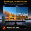 2025 Upgraded TV Antenna for Smart TV, 1600+ Miles Range, Indoor/Outdoor Digital Antenna for Local Channels, HD 4K Support, Amplified Signal Booster, Clear Reception for 1080p 4K TVs view 3
