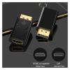 4K 60Hz Display Port to HDMI Adapter Male to Female DP to HDMI-Compatible Converter Video Cable Compatible with The PC TV Projector(4K 30Hz) view 3