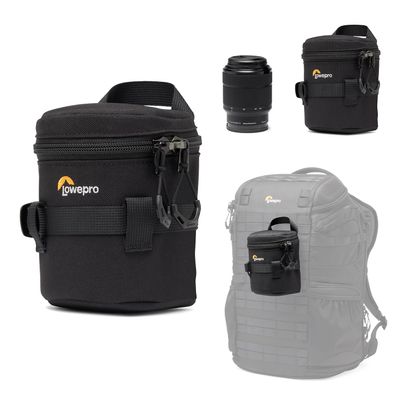 Lowepro ProTactic LCS 9 x 13 III Camera Lens Case, Camera Lens Pouch Bag, fits 24-70mm F/2.8, for DSLR and Mirrorless Cameras, Vol-0.5L Dim:5.12x3.54x3.54in, Camera Bag,for Photographer/Videographer