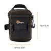 Lowepro ProTactic LCS 9 x 13 III Camera Lens Case, Camera Lens Pouch Bag, fits 24-70mm F/2.8, for DSLR and Mirrorless Cameras, Vol-0.5L Dim:5.12x3.54x3.54in, Camera Bag,for Photographer/Videographer view 2