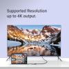 USB C to 4K HDMI Adapter Projector Converter TV Video Hub Compatible with iPad Pro 11" (1st/2nd/3rd/4th Gen), Type-C view 2
