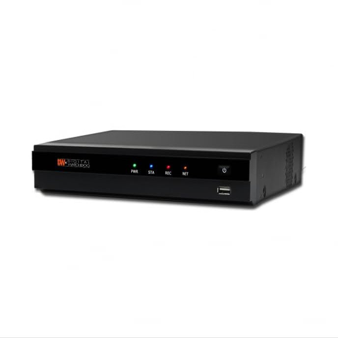 Digital Watchdog DW-VP92T4P VMAX IP Plus 4-Channel PoE NVR with 5 Virtual Channels and 2TB Storage