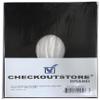 25 CheckOutStore Black Paper Record Polylined with Hole for 12" LP Vinyl 33 RPM (Inner Sleeves) view 1