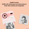 48MP Print Camera 1080P HD, Front, Rear Dual Lens, Timed Photography, 16X Digital Zoom, 2.4 Inch Screen, Fun Sketching, Supports Delayed Photography, Loop Photography (Pink) view 2