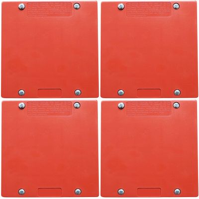 DSM-12/24-R Pack of 4 Alarm DSM Sync Modules, Red; for Audible/Visual Notification; 12/24V; UL Listed