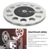 1/4 7 Inch Empty Tape Reel, Aluminum Alloy Material, 11 Holes Wind, High Performance Sound Reel with Applicability for Universal view 3