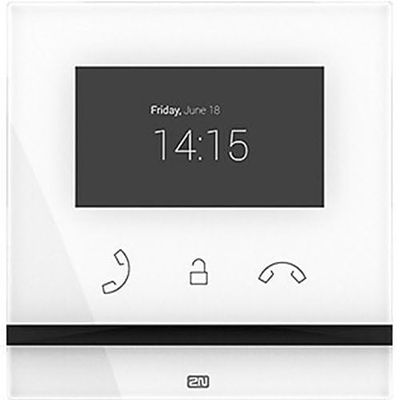 01936-001 Indoor Compact Answering Unit with 4.3" Color Display, White