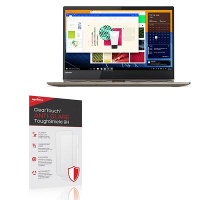 BoxWave Screen Protector Compatible With Lenovo Yoga 920 (14 in) - ClearTouch Anti-Glare ToughShield 9H (2-Pack), Anti-Glare 9H Tough Flexible Film Screen Protector