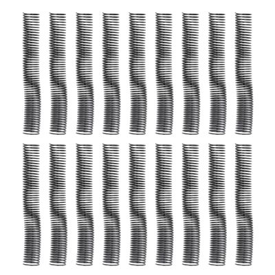 Spiral Binding Spool, Diameter 38 mm, 48 Loops, 4:1 Pitch, 310 Sheet Capacity, Spiral Binding Column for A4 Paper, 18 Pieces