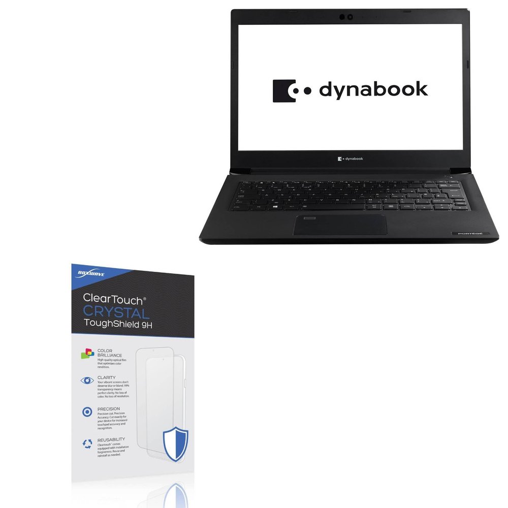 BoxWave Screen Protector Compatible with Dynabook Portege A30 - ClearTouch Crystal ToughShield 9H (2-Pack), Clear 9H Tough Flexible Film Screen Protector