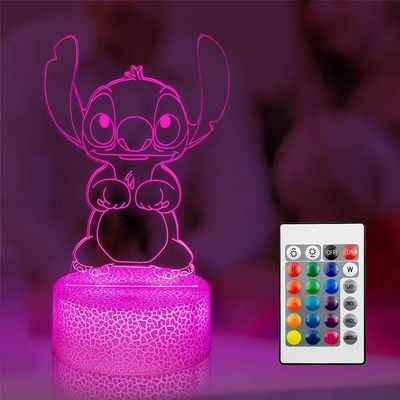 HUITANQIAN 3D Night Light for Kids -16 Colors 3D Illusion Lamp with Remote & Smart Touch,Bedroom Decoration Led Light,Birthday Gifts Holiday Xmas for Teens Boys Girls Kids