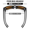MAXJULI Blue Light Glasses XXL Size Double Extra Large Z87 for Big Wide Heads Men 8228(Orange) view 2