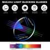 MAXJULI Blue Light Glasses XXL Size Double Extra Large Z87 for Big Wide Heads Men 8228(Orange) view 4