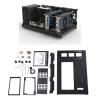 ATX Computer Case, Micro ATX Case for ATX,M ATX, ITX Motherboards,360 Water Cooling, etc, Open PC Case Frame with Handle can Stand or Lie, Powerful Cooling Steel Plate view 1