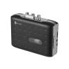 Portable Cassette to MP3 Player Mini Tape Player MP3 Converter Builtin Microphone and 3.5mm Headphone Input Software CD Cassette Capture Audio Music Player Compatible with PC view 1