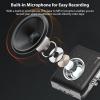 Portable Cassette to MP3 Player Mini Tape Player MP3 Converter Builtin Microphone and 3.5mm Headphone Input Software CD Cassette Capture Audio Music Player Compatible with PC view 4