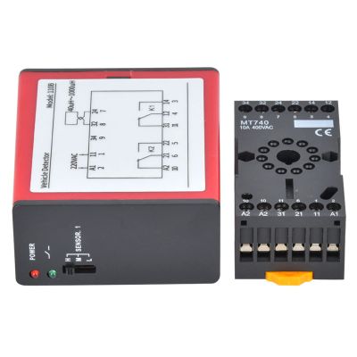 Baxnore Vehicle Loop Detector, Single Channel Inductive Loop Vehicle Detector, Vehicle Inductive Detector with Reset Switch, Vehicle Inductive Loop for Parking Lot Access Control