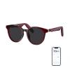 GetD AI Glasses for Men & Women, Smart Sunglasses Powered by ChatGPT with 145-Language Translation, Bluetooth 5.4, 11H Music/9H Call, UV400 & Polarized Lenses for Travel & Daily Use, Red Frame view 1