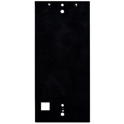 01294-001 IP and LTE Verso 2-Module Backplate, Black
