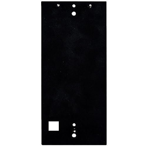 01294-001 IP and LTE Verso 2-Module Backplate, Black