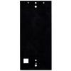 01294-001 IP and LTE Verso 2-Module Backplate, Black view 1