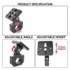 Navigation Bracket for D&ucati for M&onster 620 695 800 900 1000 for M&onster S2R S4R for M&ultistrada 1000 1100 620 Motorcycle Navigation Bracket Handlebar GPS Mount Phone Mount Holder view 2