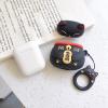 Yatchen for Airpods 4 Case,Cute 3D Cartoon Lucky Cat Airpods 4 4rd Generation Cover Kawaii Soft Silicone Protective Cover with Keychain Shockproof Charging Case for AirPods 4 for Girls Black view 3